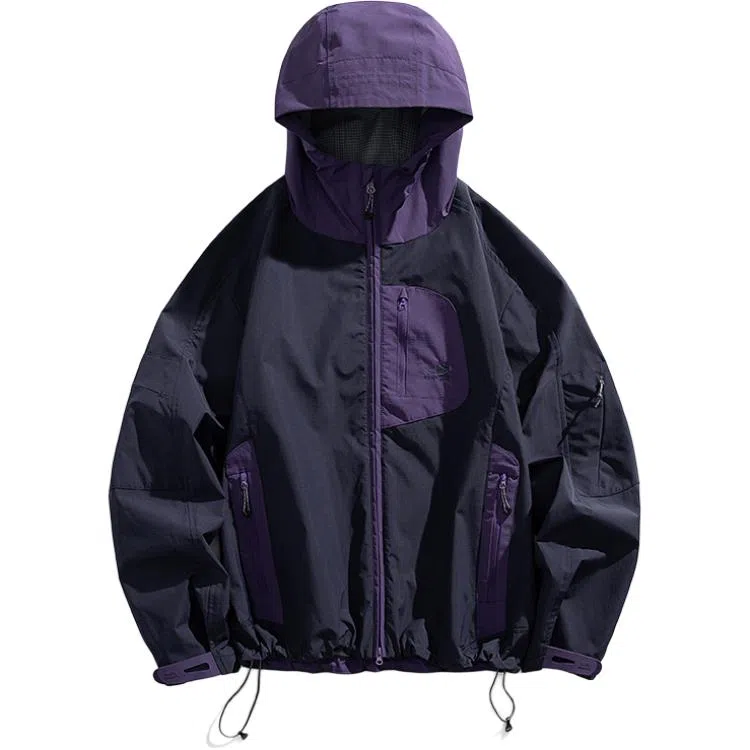 宫奴 山系机能连帽衣外套户外防水轻量化登山服运动夹克 男女同款