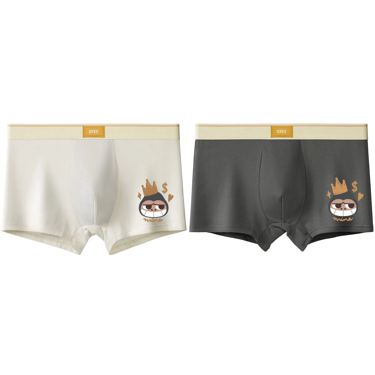ADOONGA Cotton Cartoon Boxer Briefs