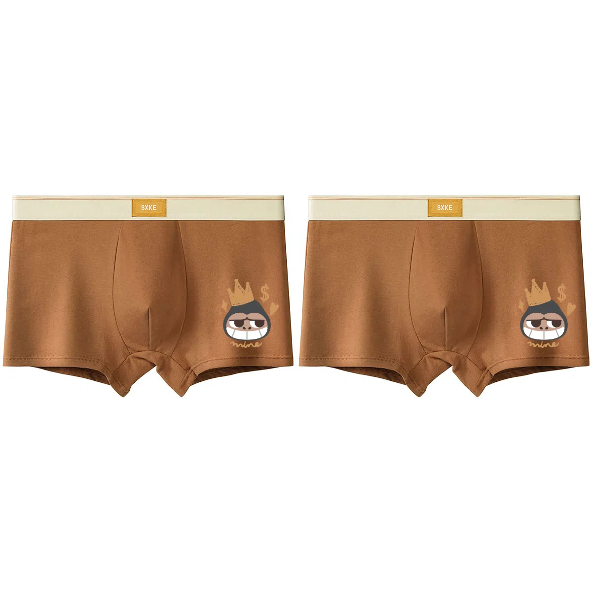 ADOONGA Cotton Cartoon Boxer Briefs