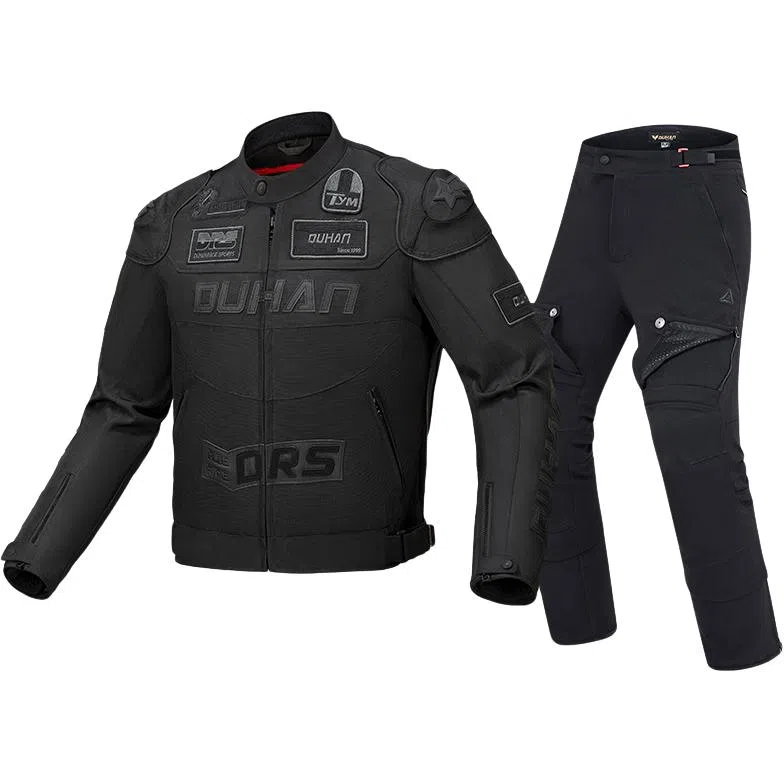 杜汉 摩托车赛车套装机车服夹克 男女同款