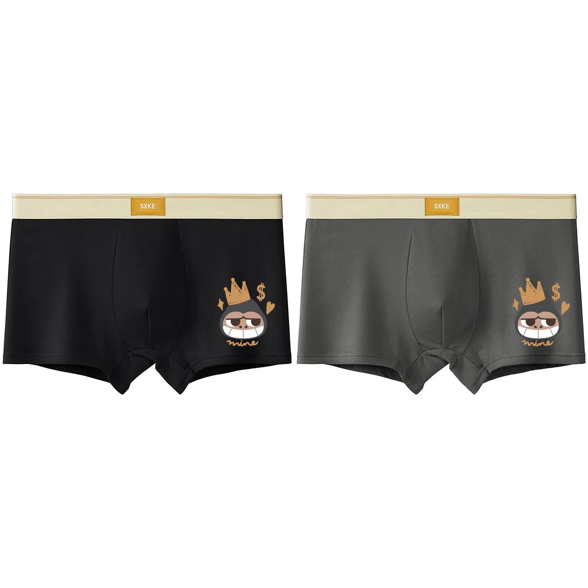 ADOONGA Cotton Cartoon Boxer Briefs