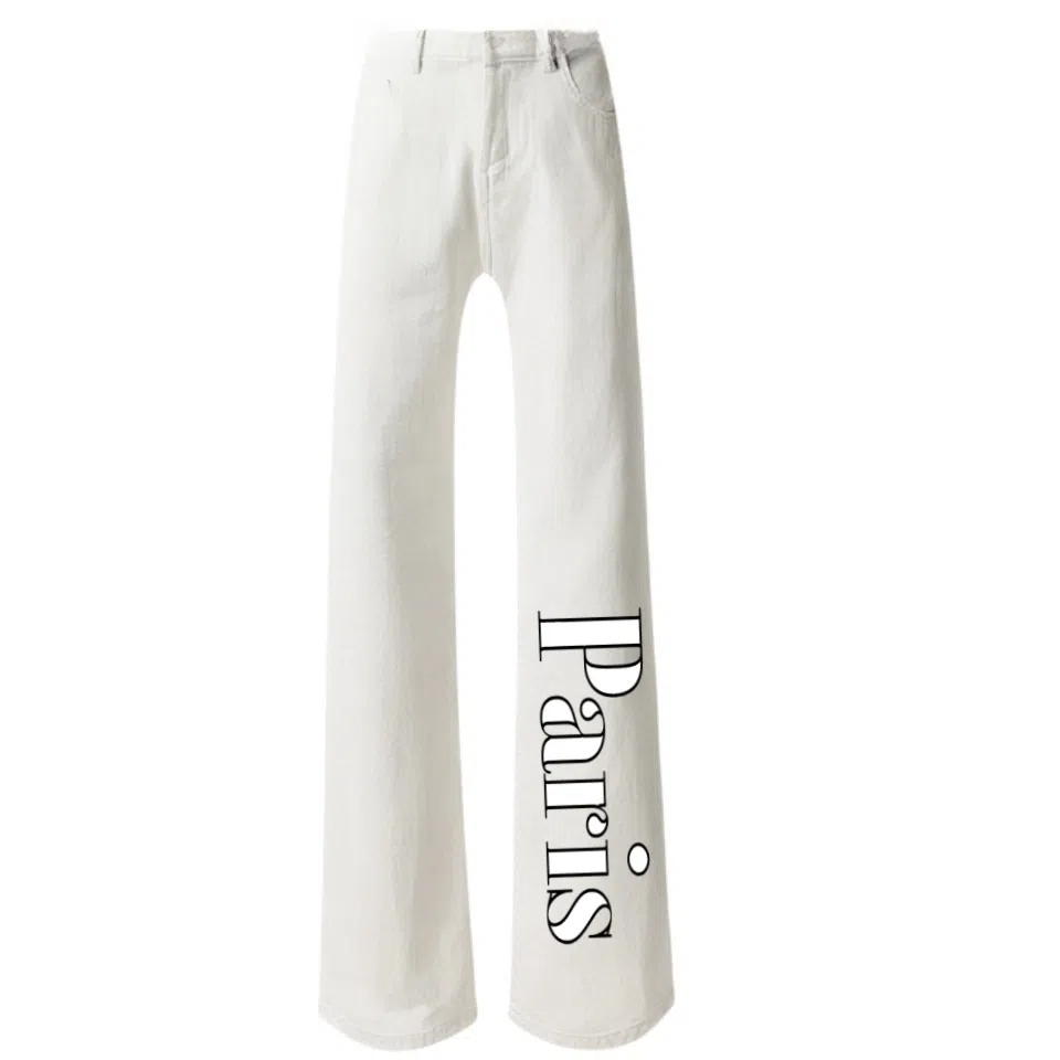 AMBER LIGHT Paris Curved Blade Jeans