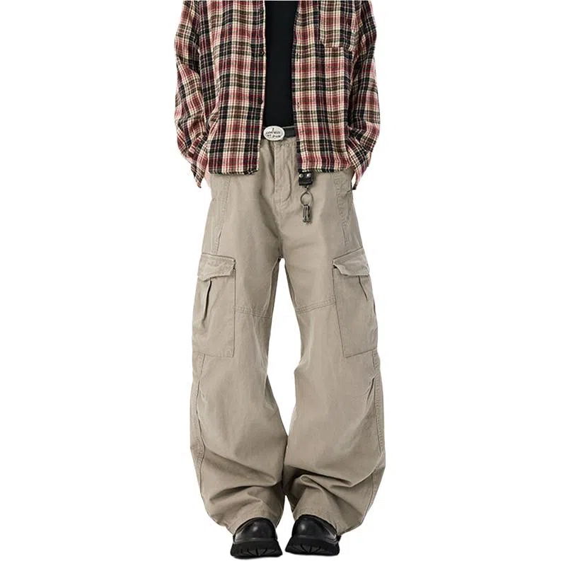 Zofeili Vintage Cargo Pants
