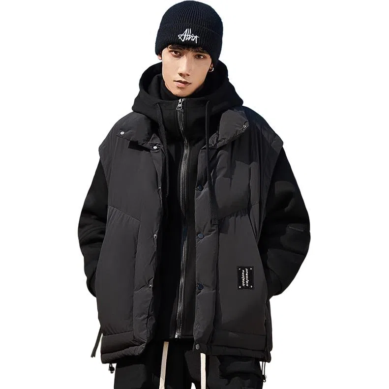 Yinlang Shijia Two-in-One Hoodie Down Jacket