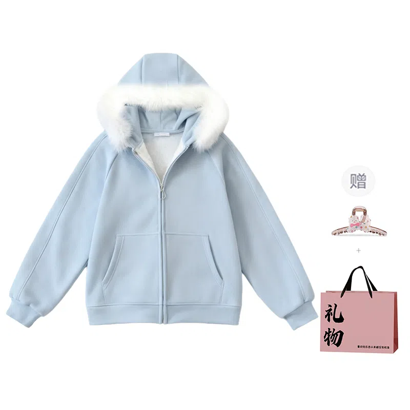 柏黛妃 清新优雅百搭长袖卫衣 女款