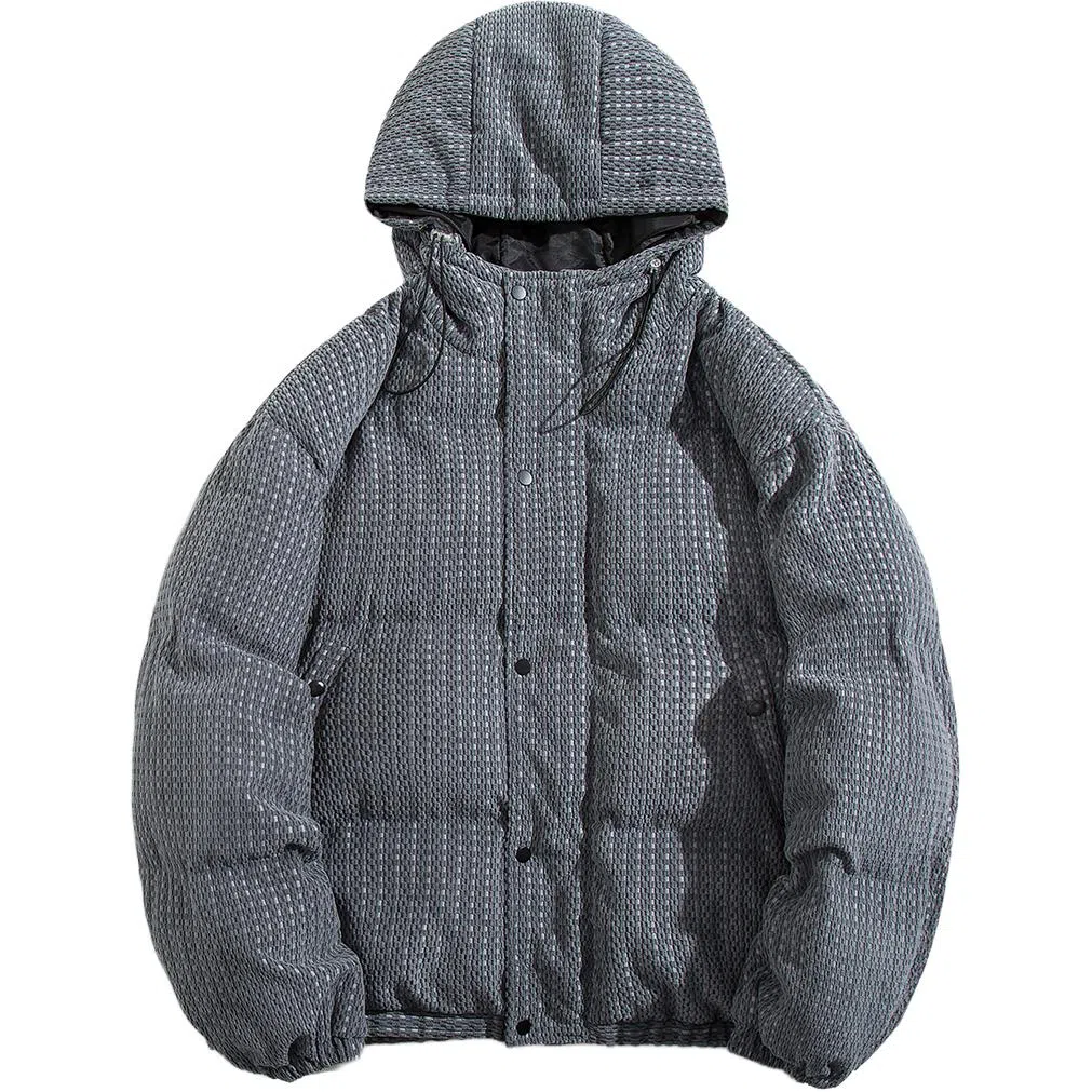 Zero American Street Retro Corduroy Hoodie Puffer