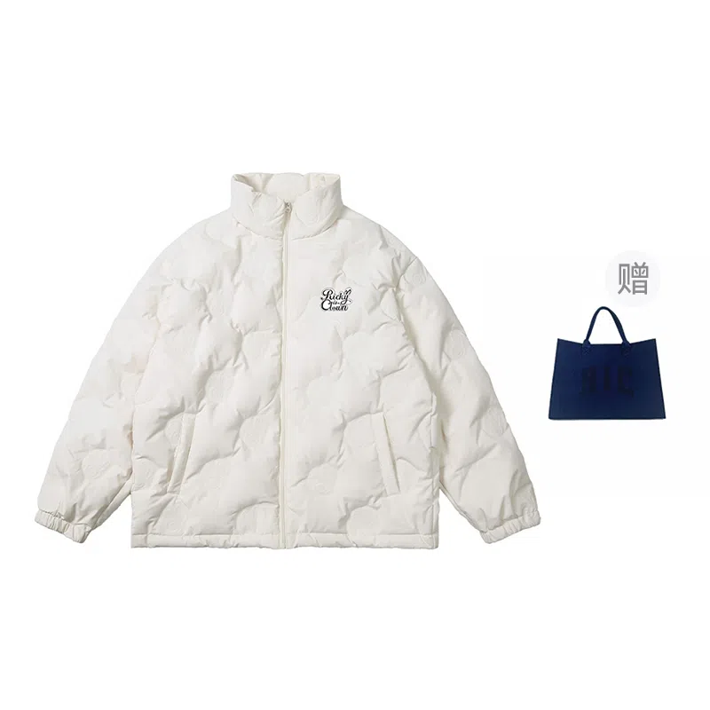 RickyisClown Swirl Rabbit 90 Duck Down Jacket