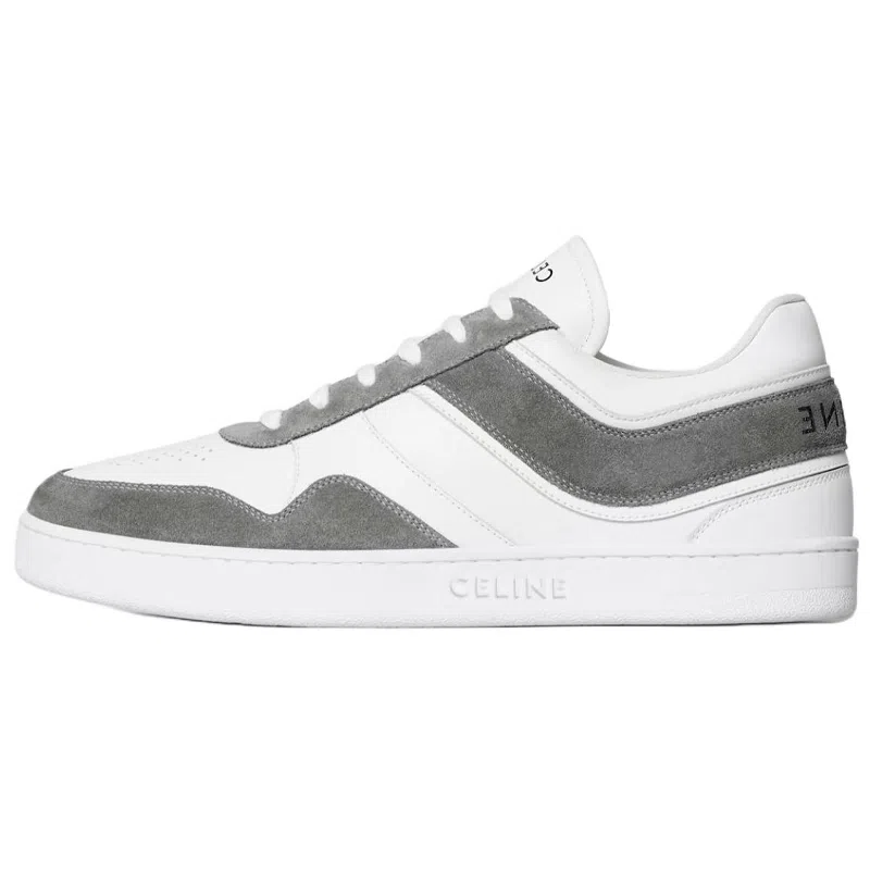 Celine Low Top Sneakers White Grey