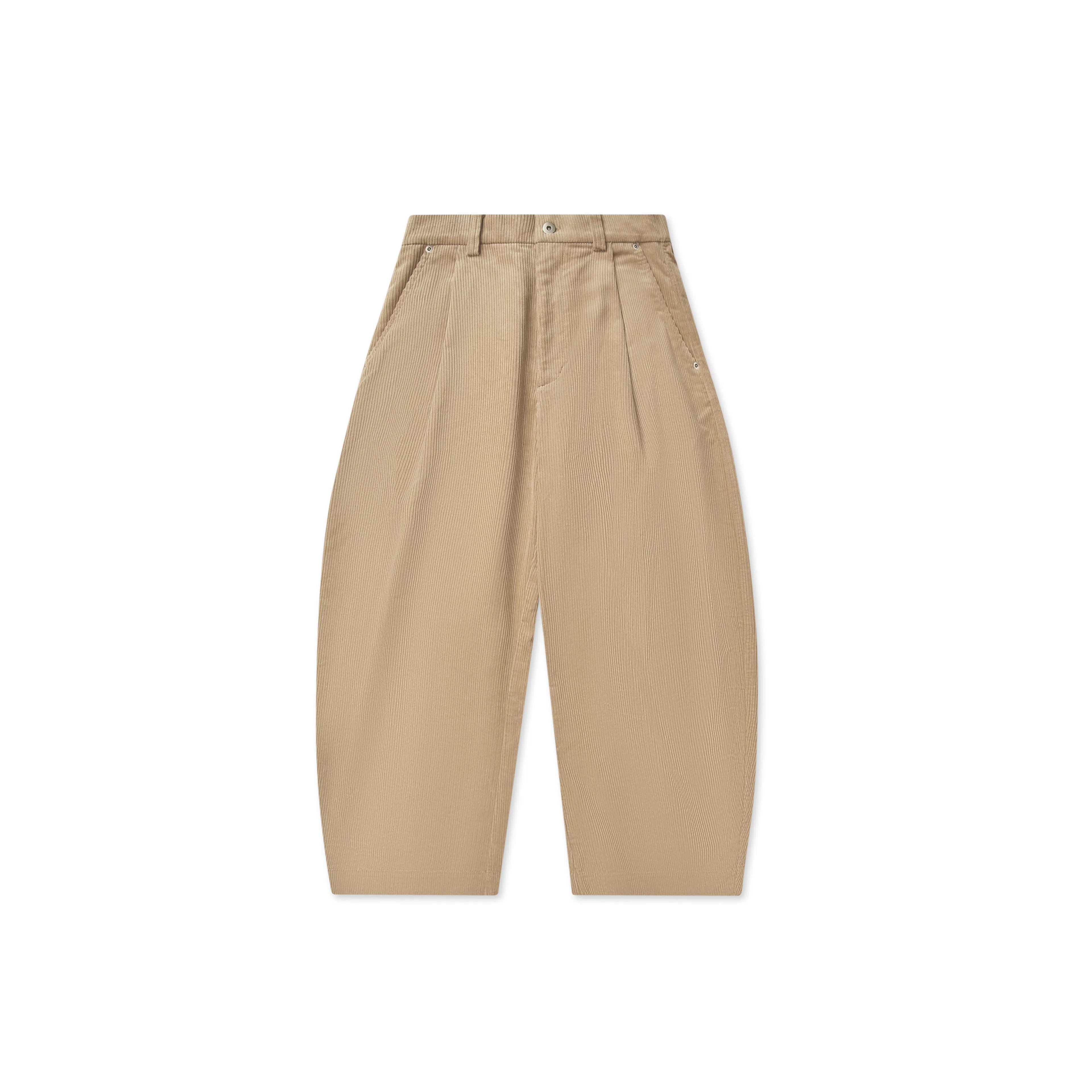 ROARINGWILD Curved Blade Corduroy Pants