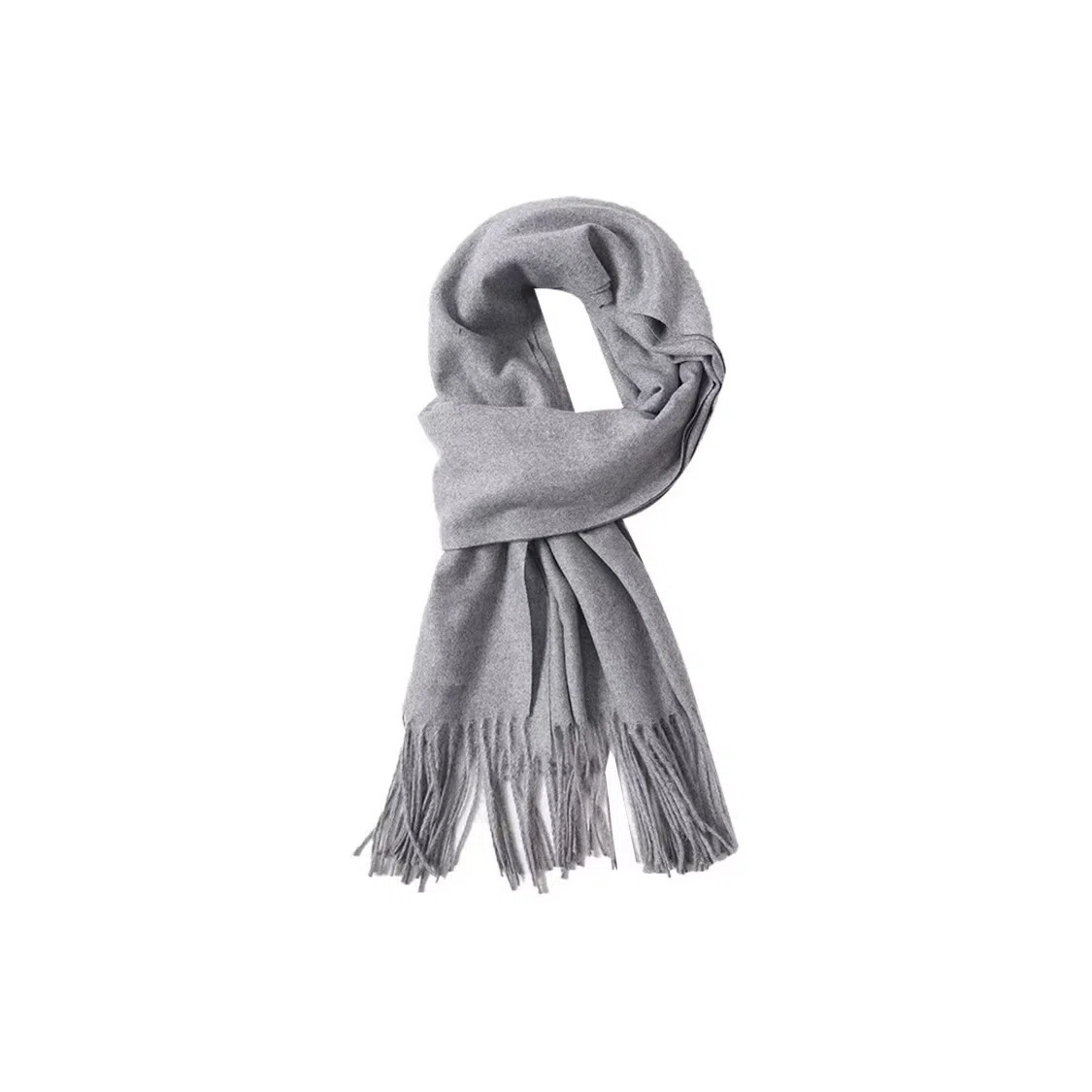 恩僾德 小众高颜值氛围感流苏 涤纶 绒线围巾 男女同款情侣款