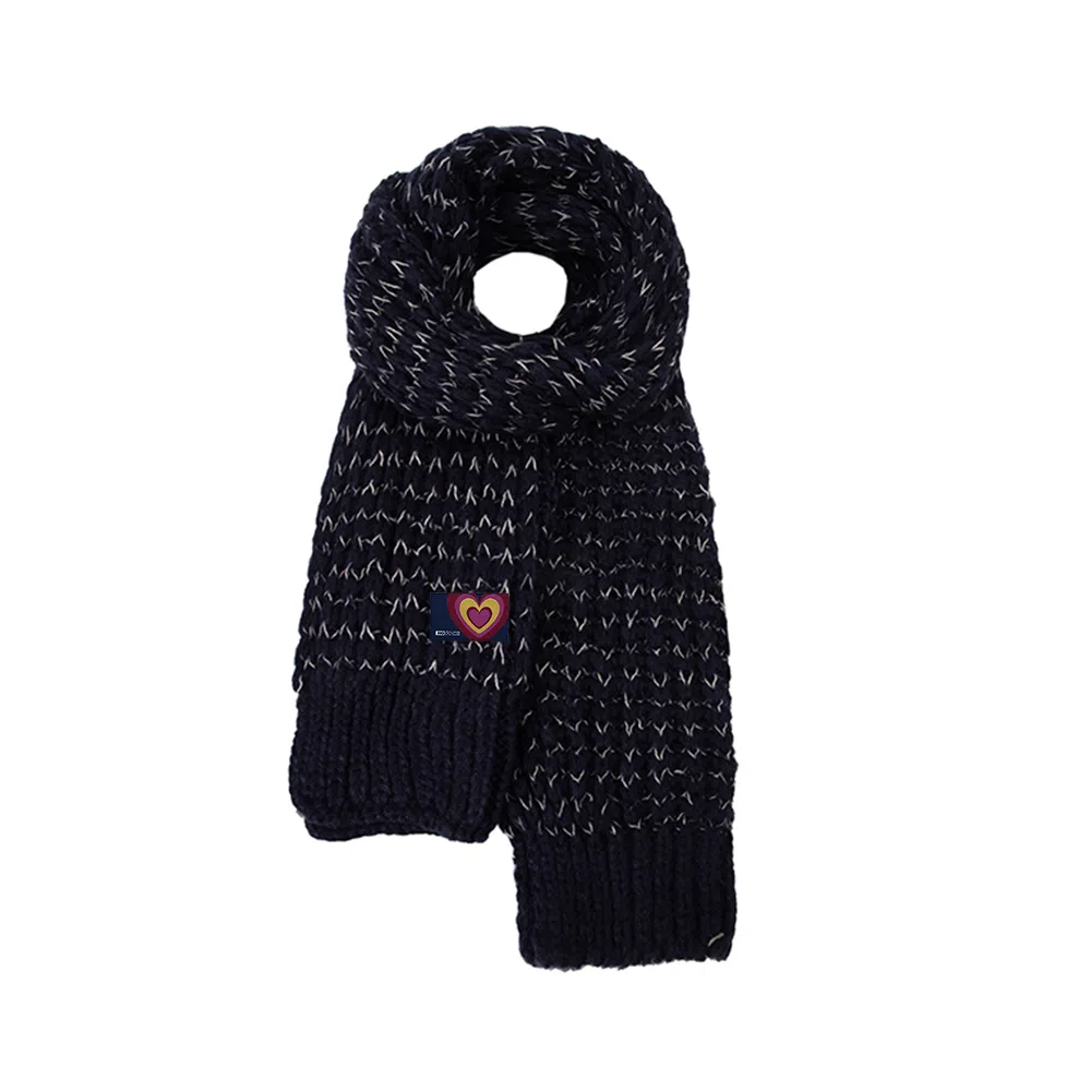 红豆 温暖舒适时尚百搭柔软礼盒装 定制卡片代写 涤纶 绒线围巾 男女同款情侣款