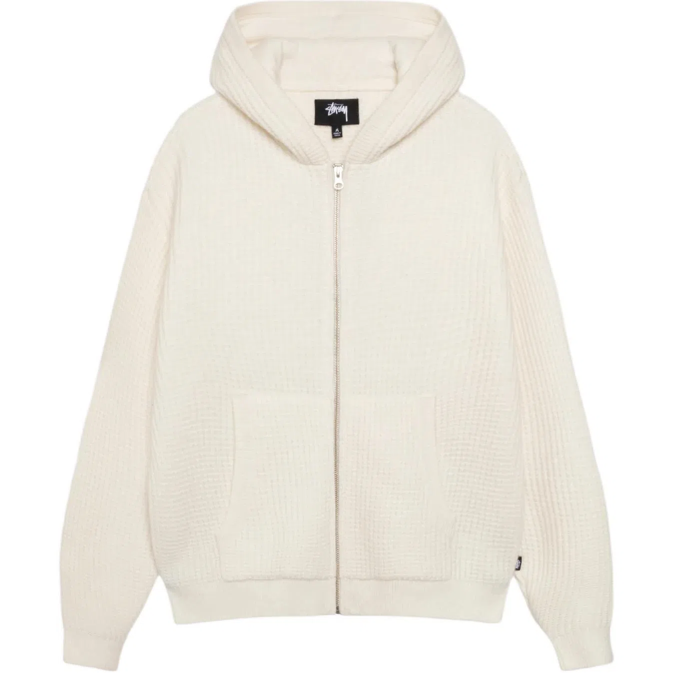 Stussy FW25 FW25 WAFFLE CASHMERE ZIP HOODIE