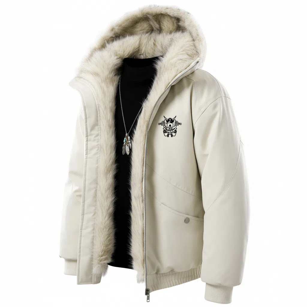 大卫贝肯 美式高街痞帅防貂毛连帽保暖防寒宽松舒适潮流棉服 男女同款