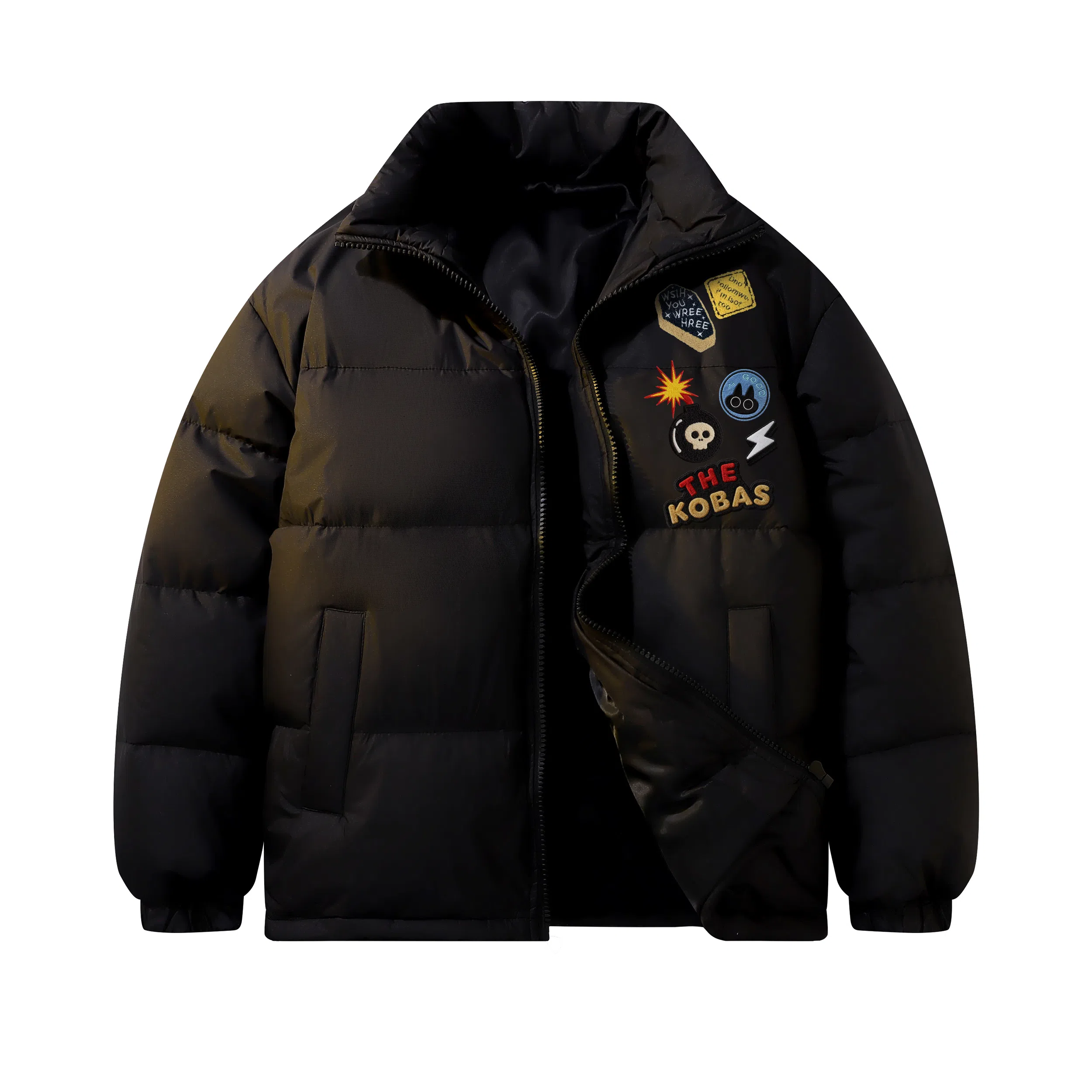 KOKO BASE Bomber Puffer Jacket