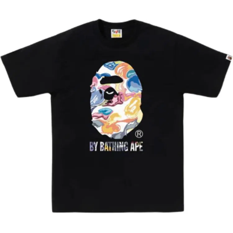 A BATHING APE ART CAMO FW25 ART CAMO T