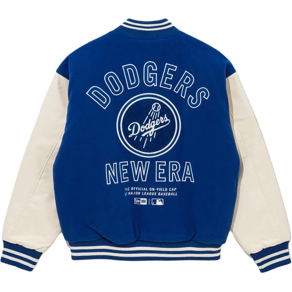 New Era FW25 MLB Patched Varsity Jacket