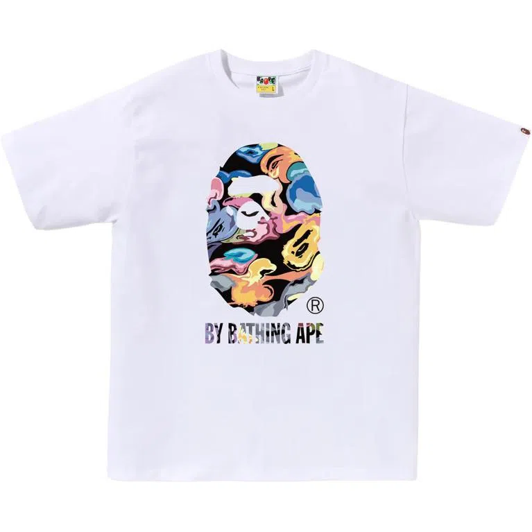 A BATHING APE ART CAMO FW25 ART CAMO T