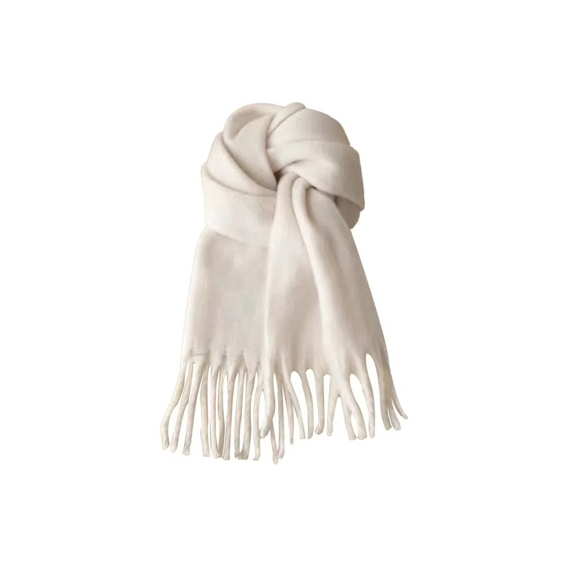 恩僾德 时尚简约流苏高颜值小众防寒保暖 聚酯纤维 绒线围巾 男女同款情侣款