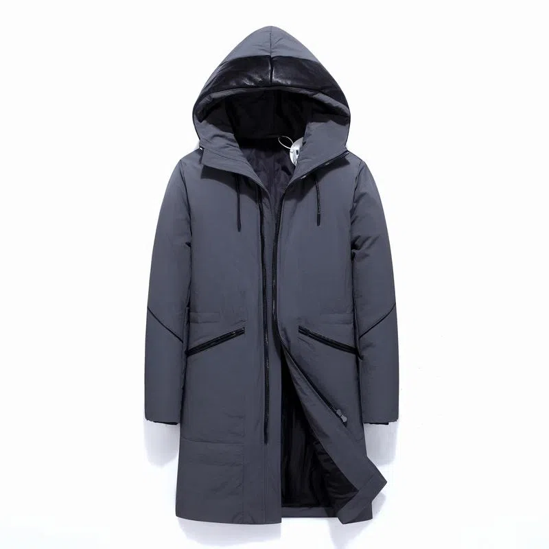 FORHUG Basic Mid-Length Down Jacket