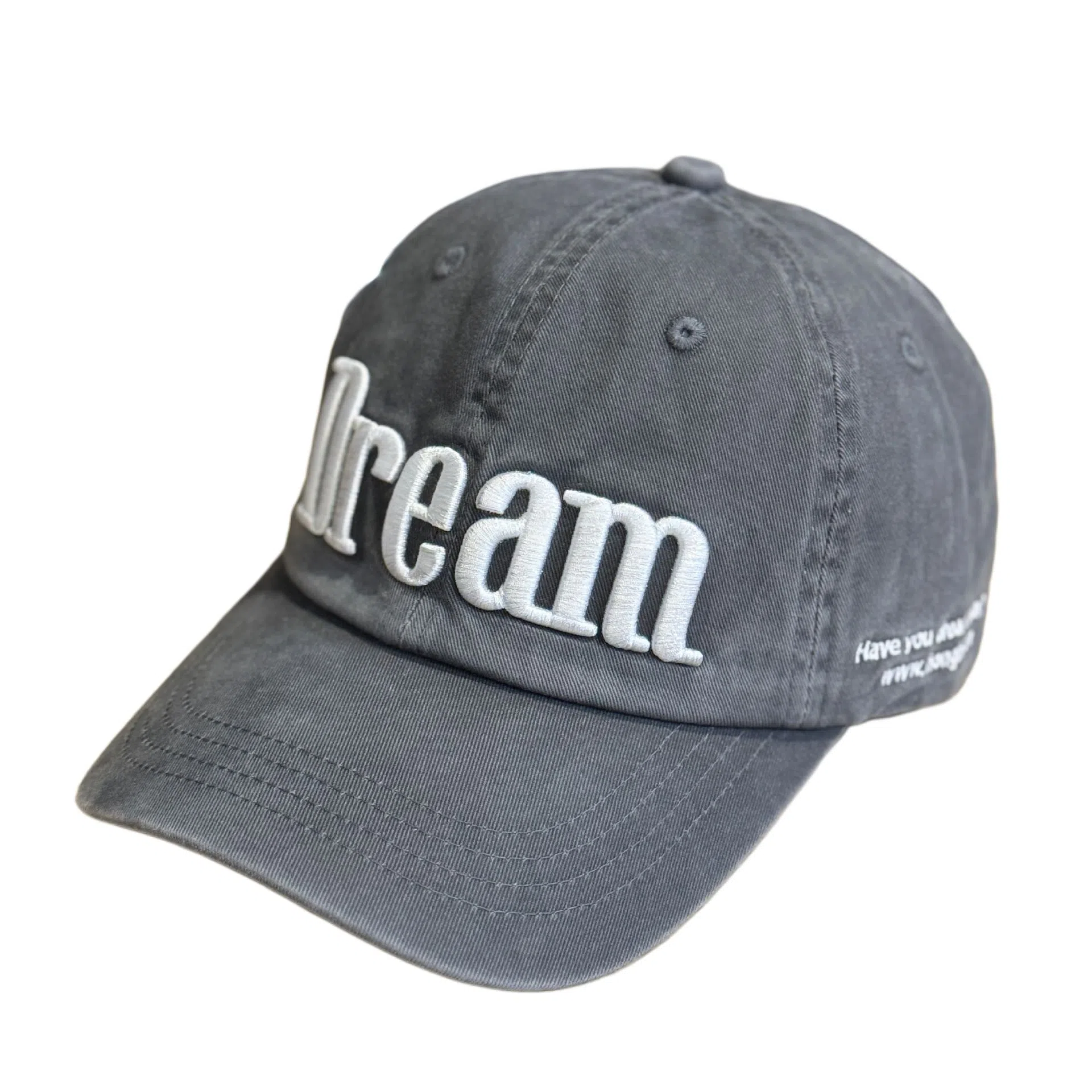 艾佳微 美式街头刺绣字母棒球帽加大加深宽帽檐大头围显脸小高级感 棉 鸭舌帽 男女同款情侣款