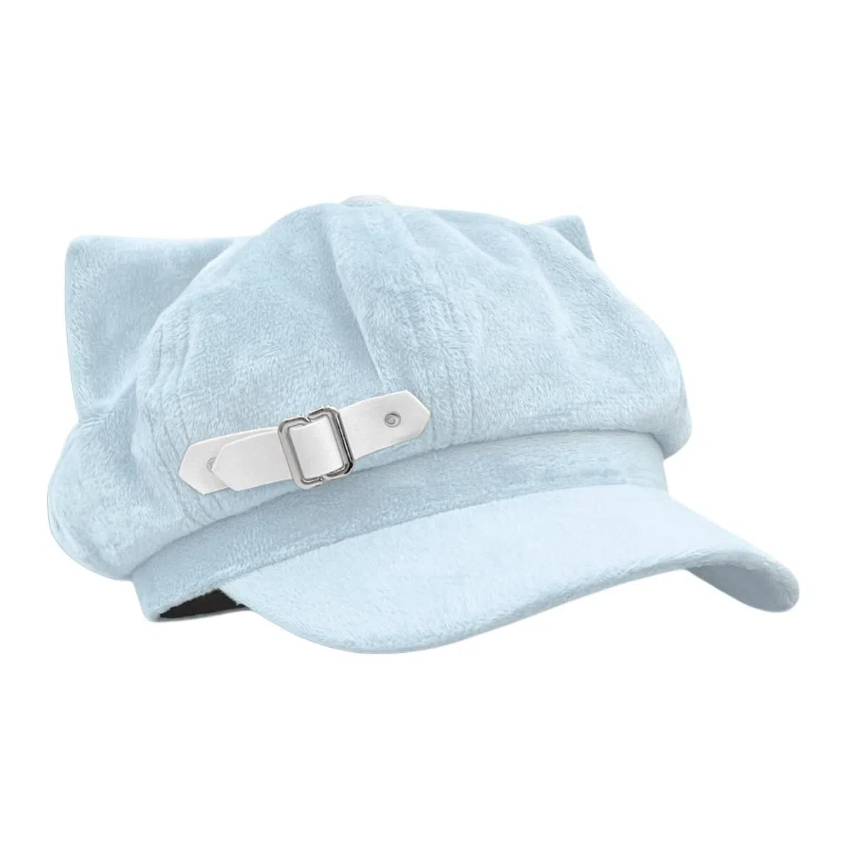 艾佳微 【灵动猫耳】猫耳朵女二次元亚文化甜酷软萌可爱宅系潮 棉 贝雷帽 男女同款情侣款