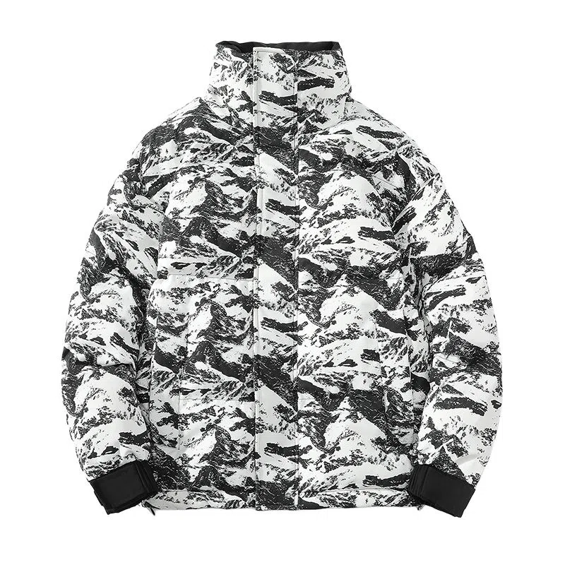 FORHUG Unisex Printed Down Jacket