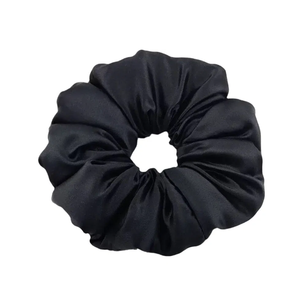 希铃 枕头睡眠缎面高级感 雪纺 发圈 女款