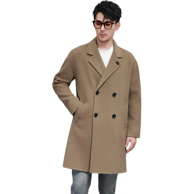 FAKE UINTAGE Double-Breasted Wool Coat
