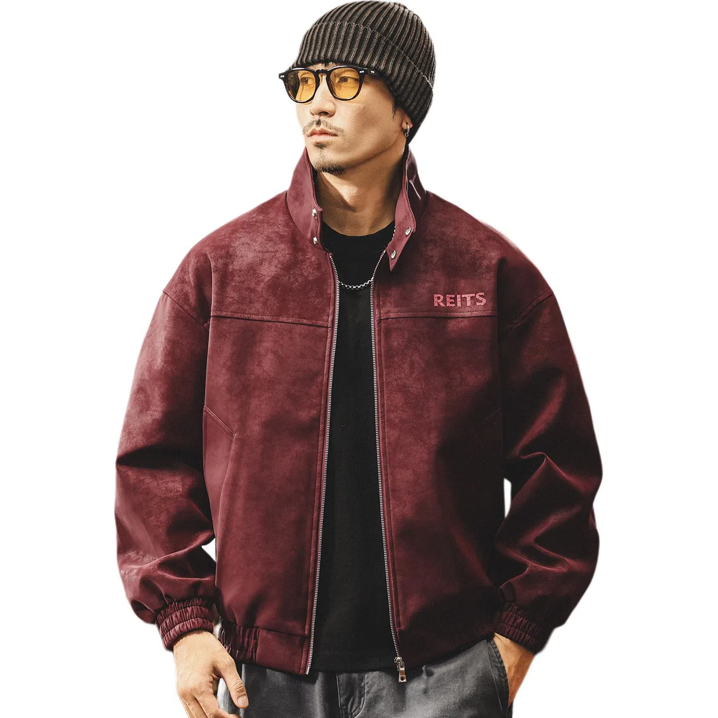 Jayleno Vintage Tie-Dye Coach Jacket