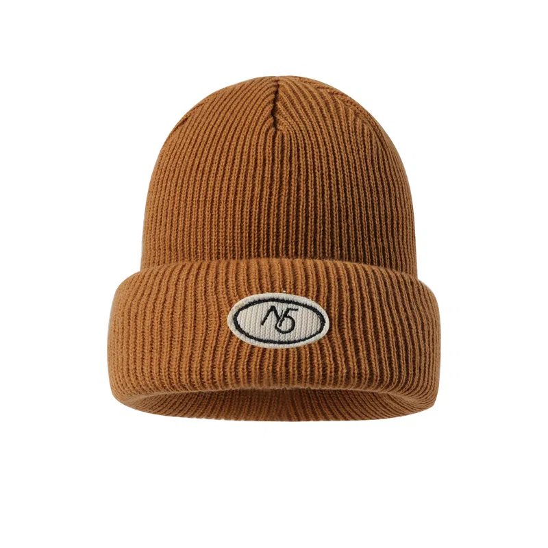 15 MINS Knit Letter Pullover Hat