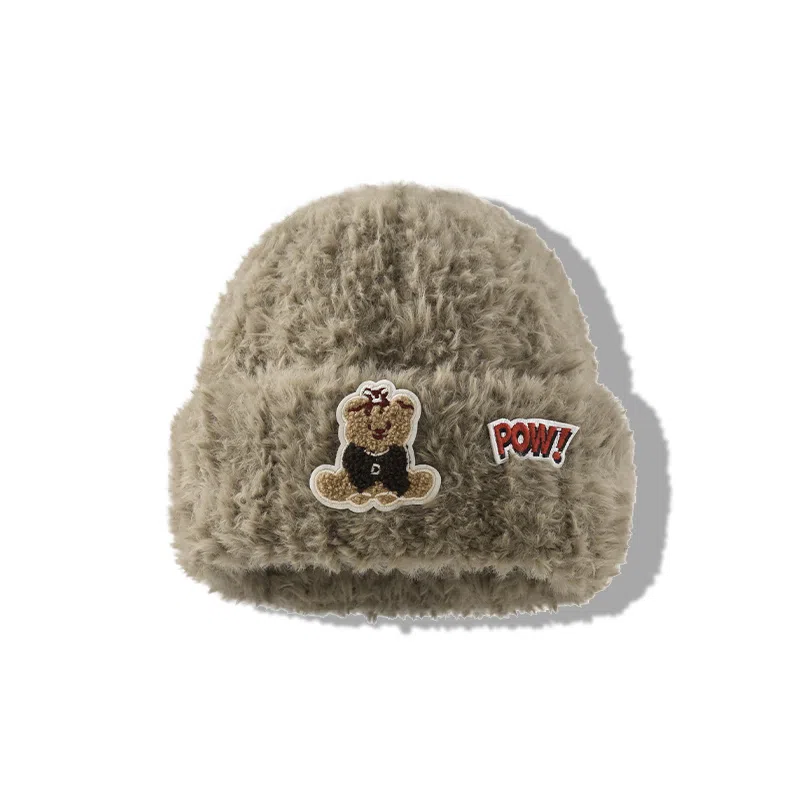 POW Bear Plush Hat