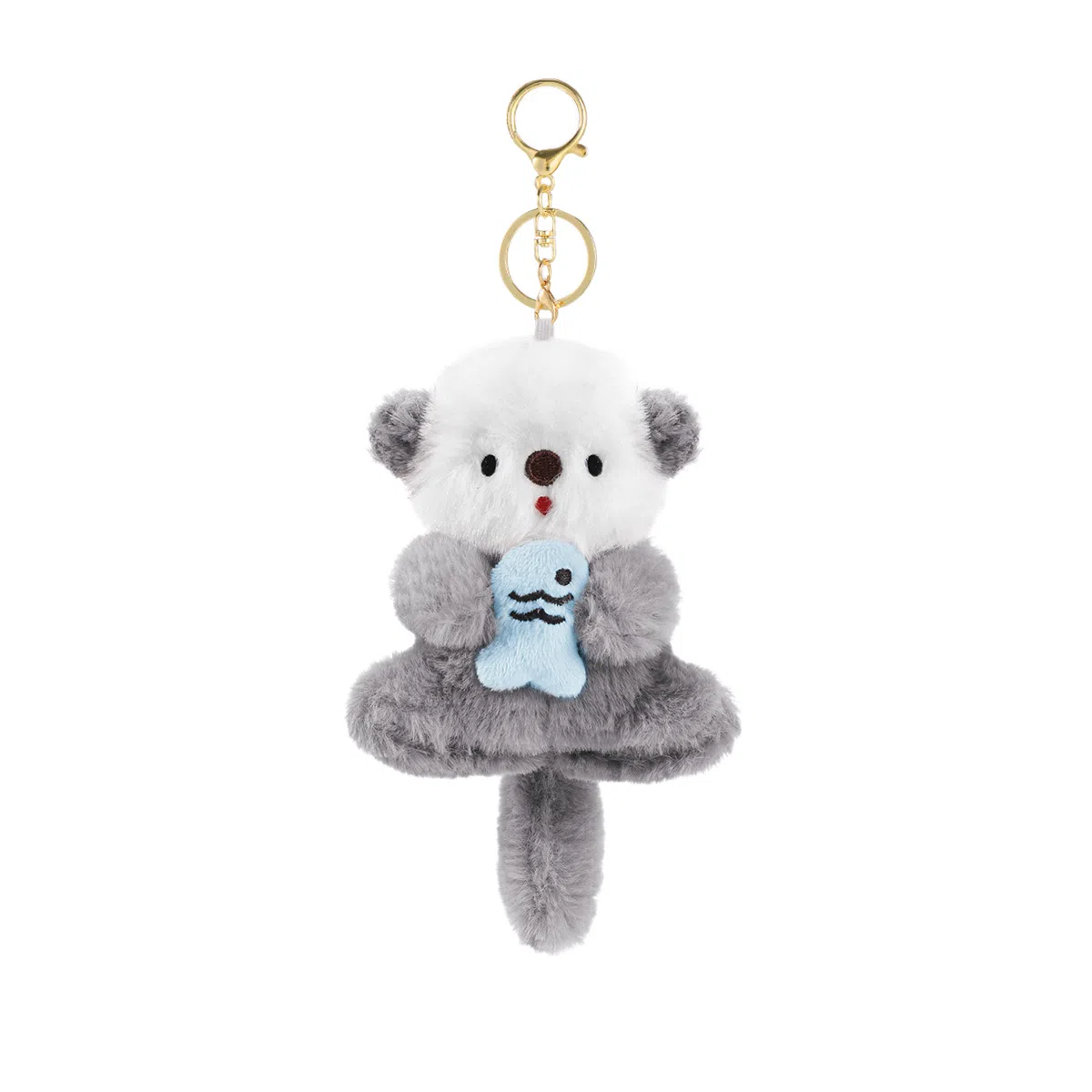 OFLY Cute Plush Otter Bag Doll Keychain