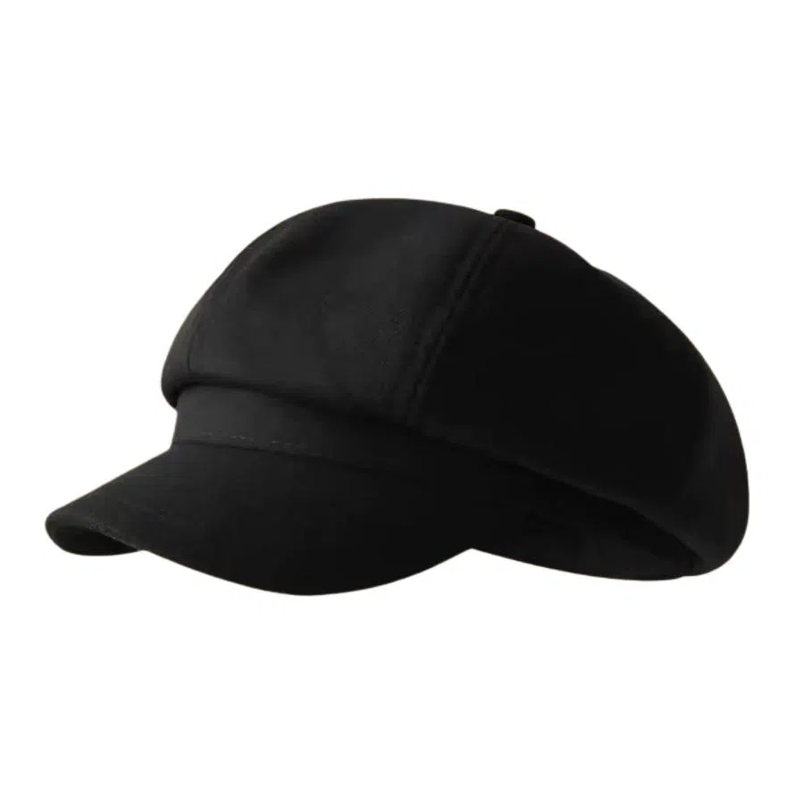 艾佳微 韩版百搭显脸小文艺复古报童帽日系 毛呢 贝雷帽 男女同款情侣款