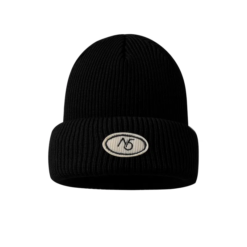 15 MINS Knit Letter Pullover Hat