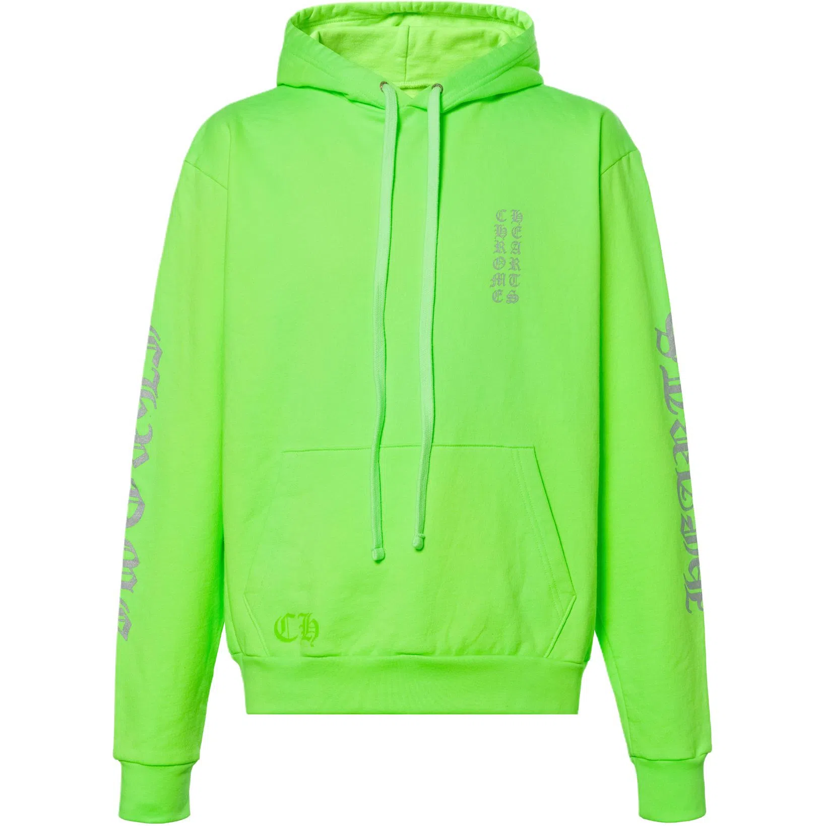 Chrome Hearts Hoodie Fluorescent Green