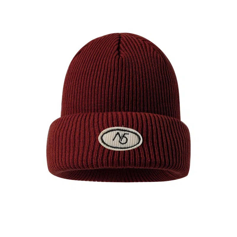 15 MINS Knit Letter Pullover Hat