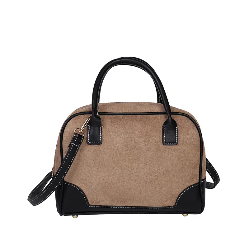 YTARA Vintage Suede Tote Bag