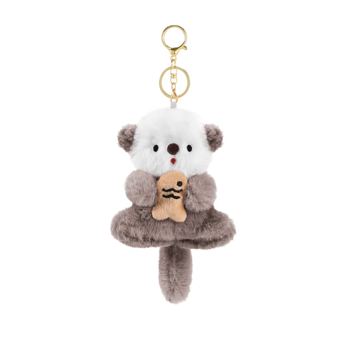 OFLY Cute Plush Otter Bag Doll Keychain