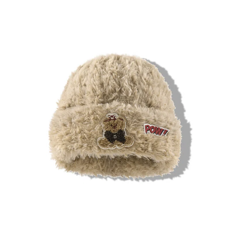 POW Bear Plush Hat