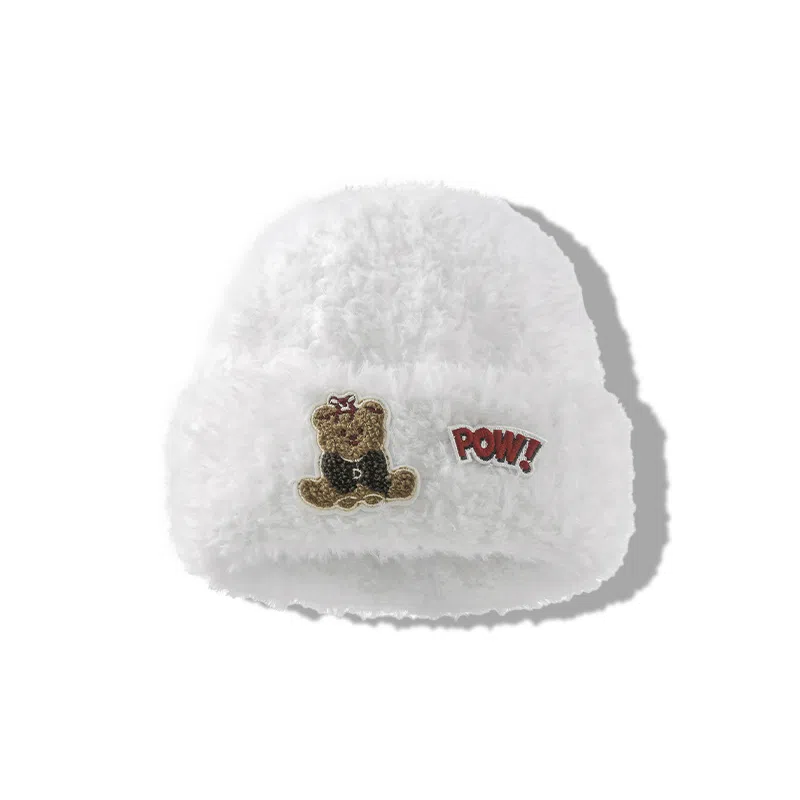 POW Bear Plush Hat