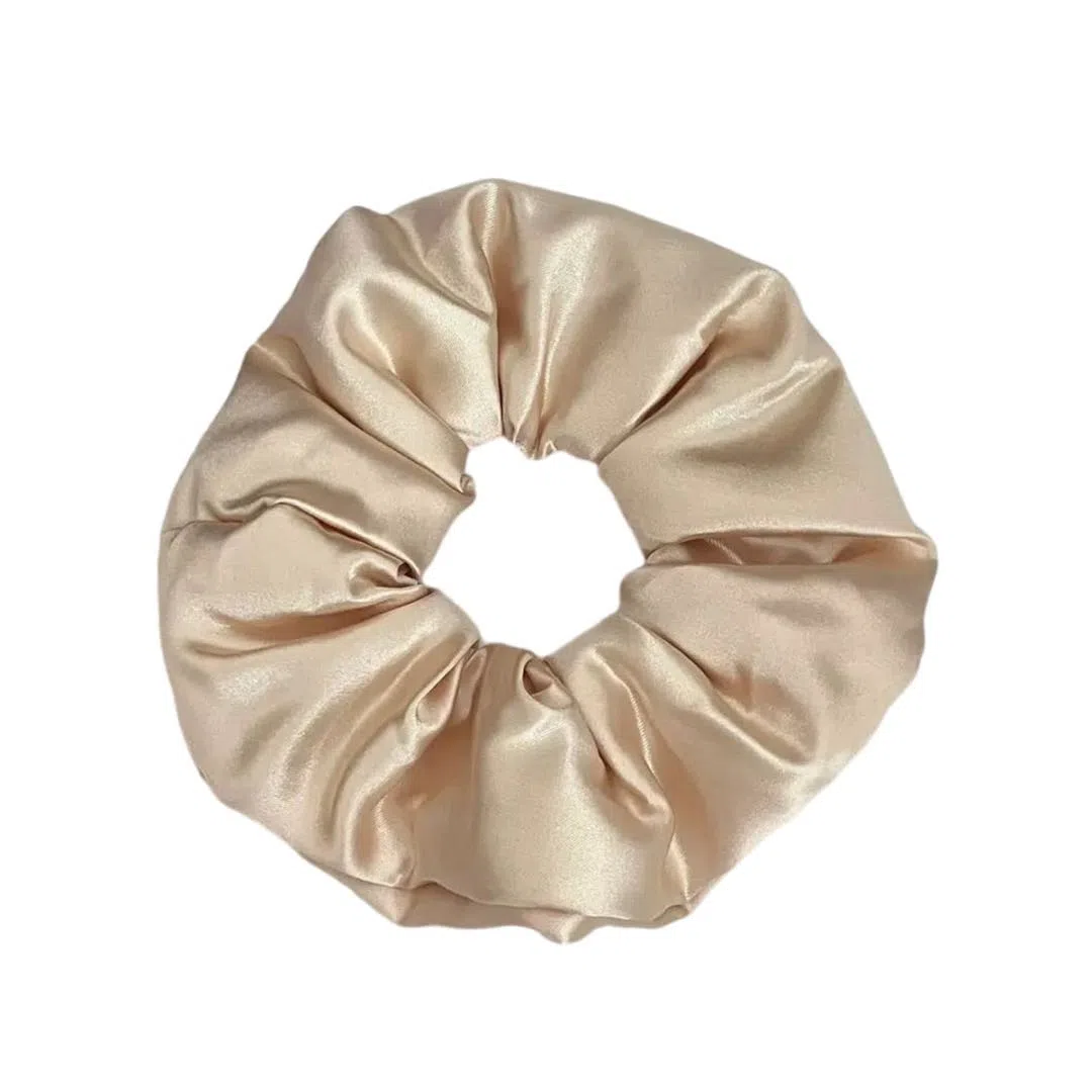 希铃 枕头睡眠缎面高级感 雪纺 发圈 女款