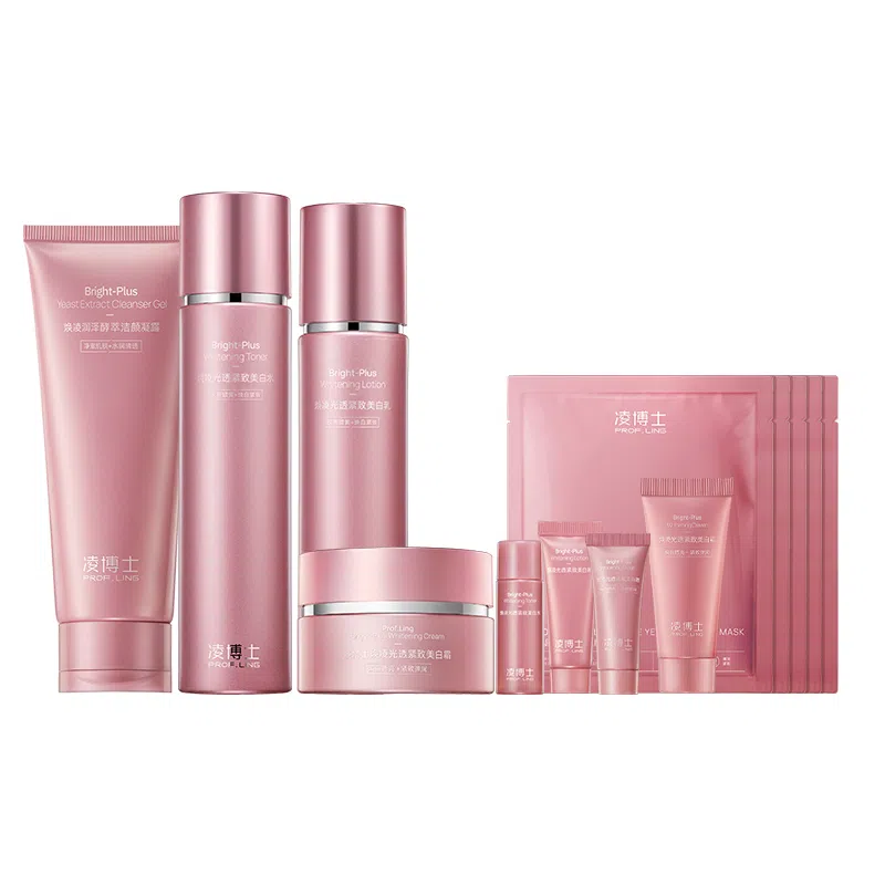 凌博士 美白水乳面霜 维稳提亮淡斑紧致滋润紧致毛孔淡化细纹 恒白素全分子量玻尿酸