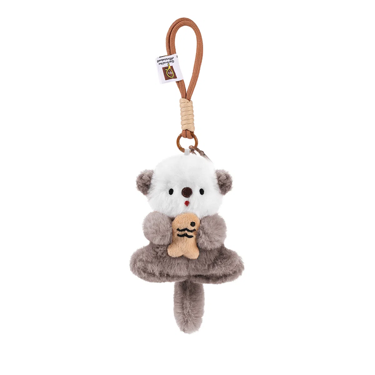 OFLY Cute Plush Otter Bag Doll Keychain