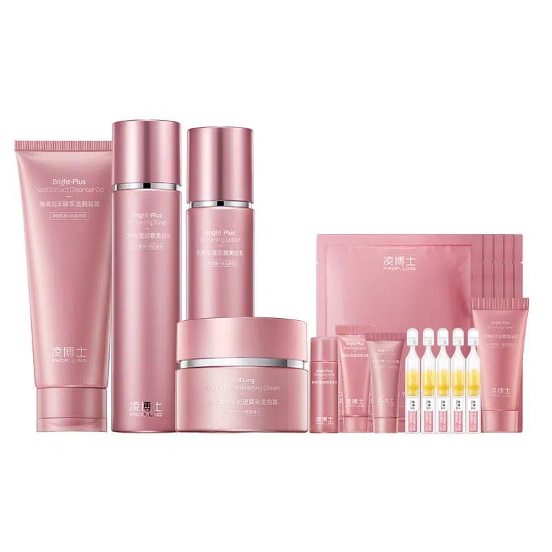 凌博士 美白水乳面霜 维稳提亮淡斑紧致滋润紧致毛孔淡化细纹 恒白素全分子量玻尿酸