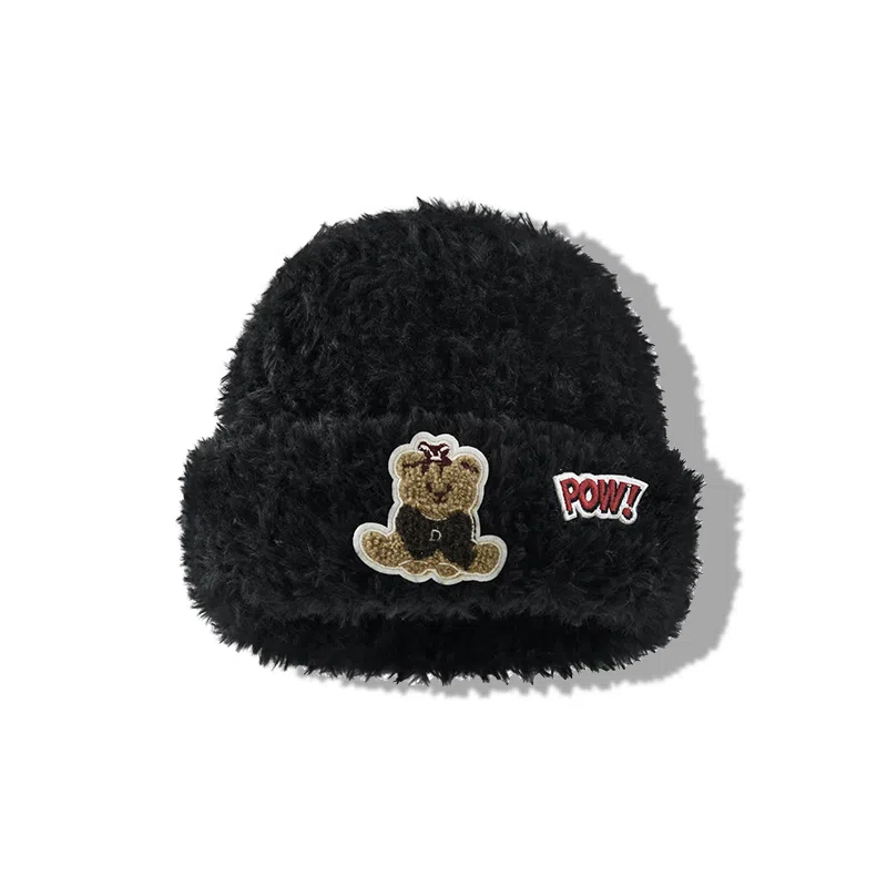 POW Bear Plush Hat