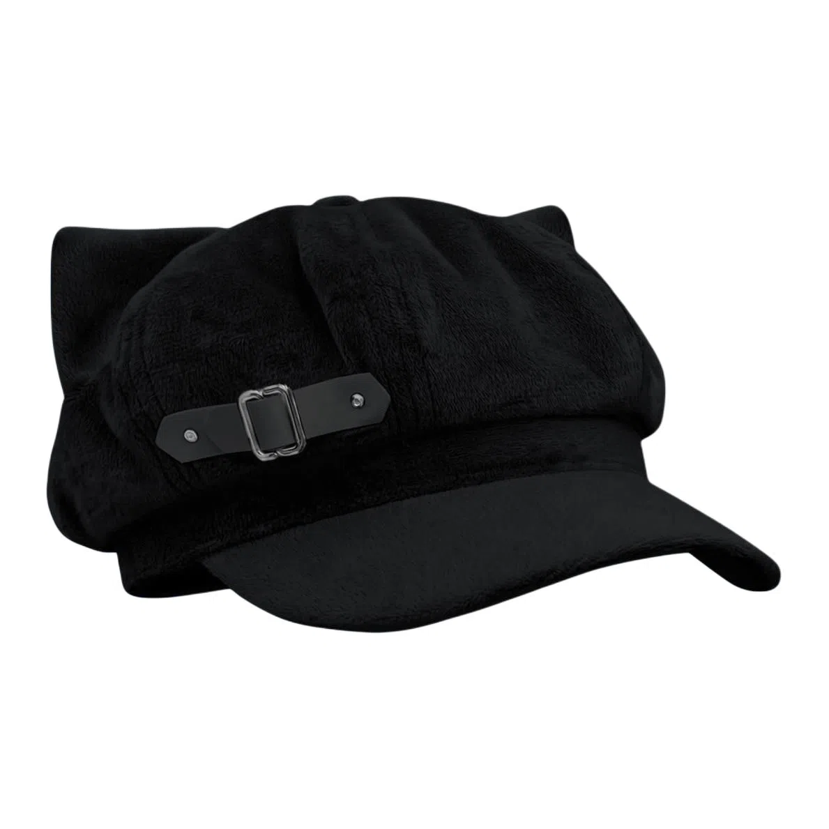 艾佳微 【灵动猫耳】猫耳朵女二次元亚文化甜酷软萌可爱宅系潮 棉 贝雷帽 男女同款情侣款