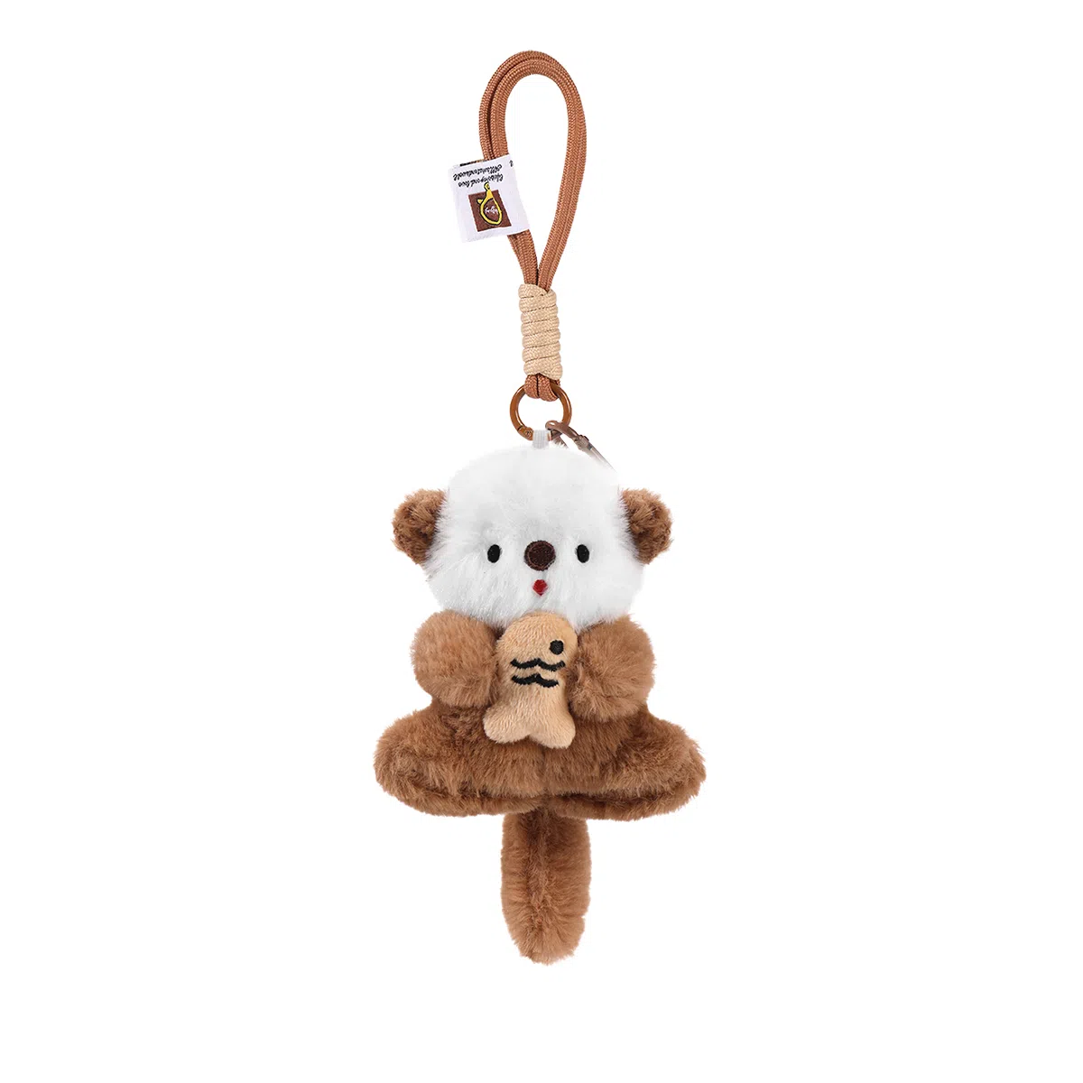 OFLY Cute Plush Otter Bag Doll Keychain