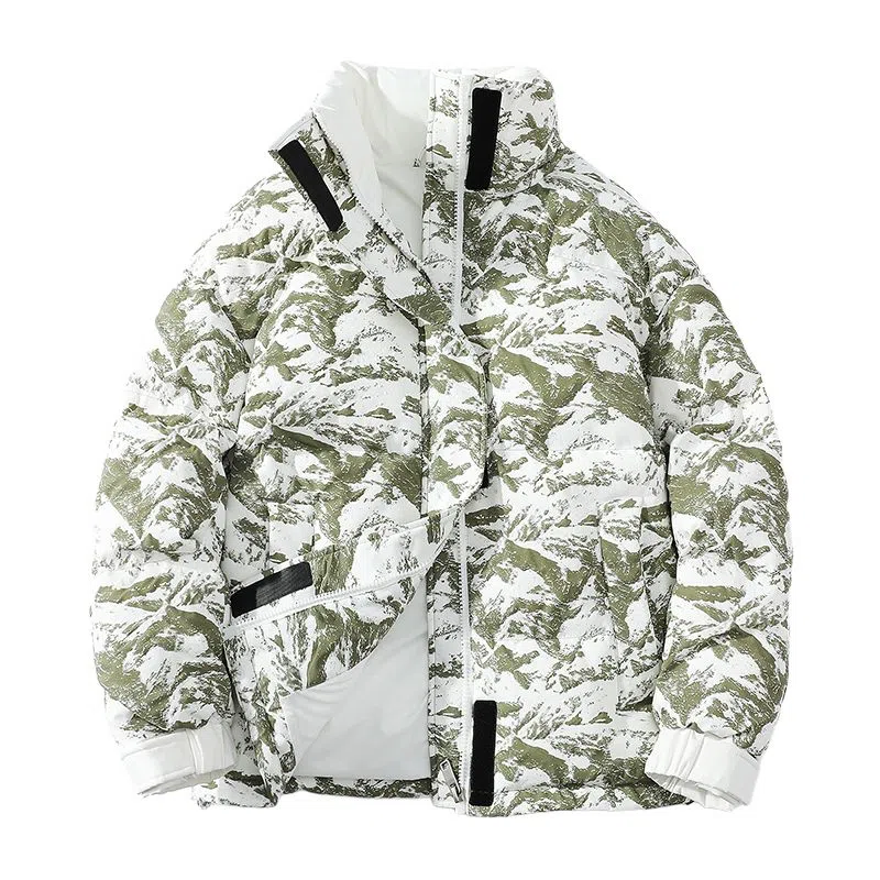FORHUG Unisex Printed Down Jacket