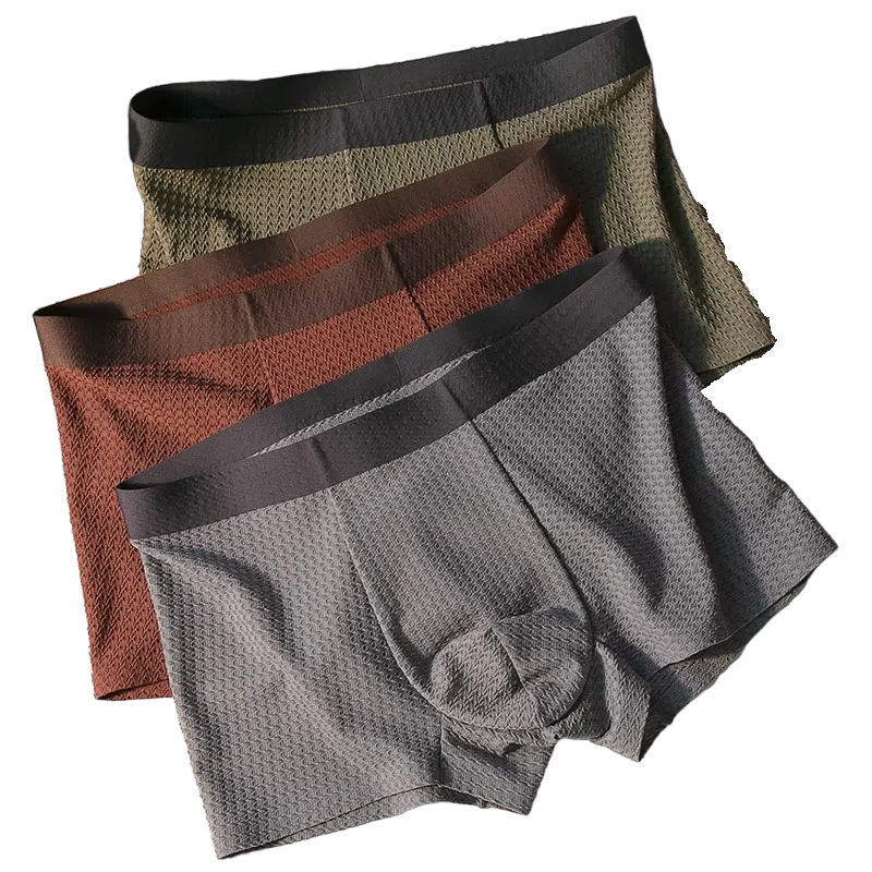 QTUR Ice Silk Men's Boxer Briefs