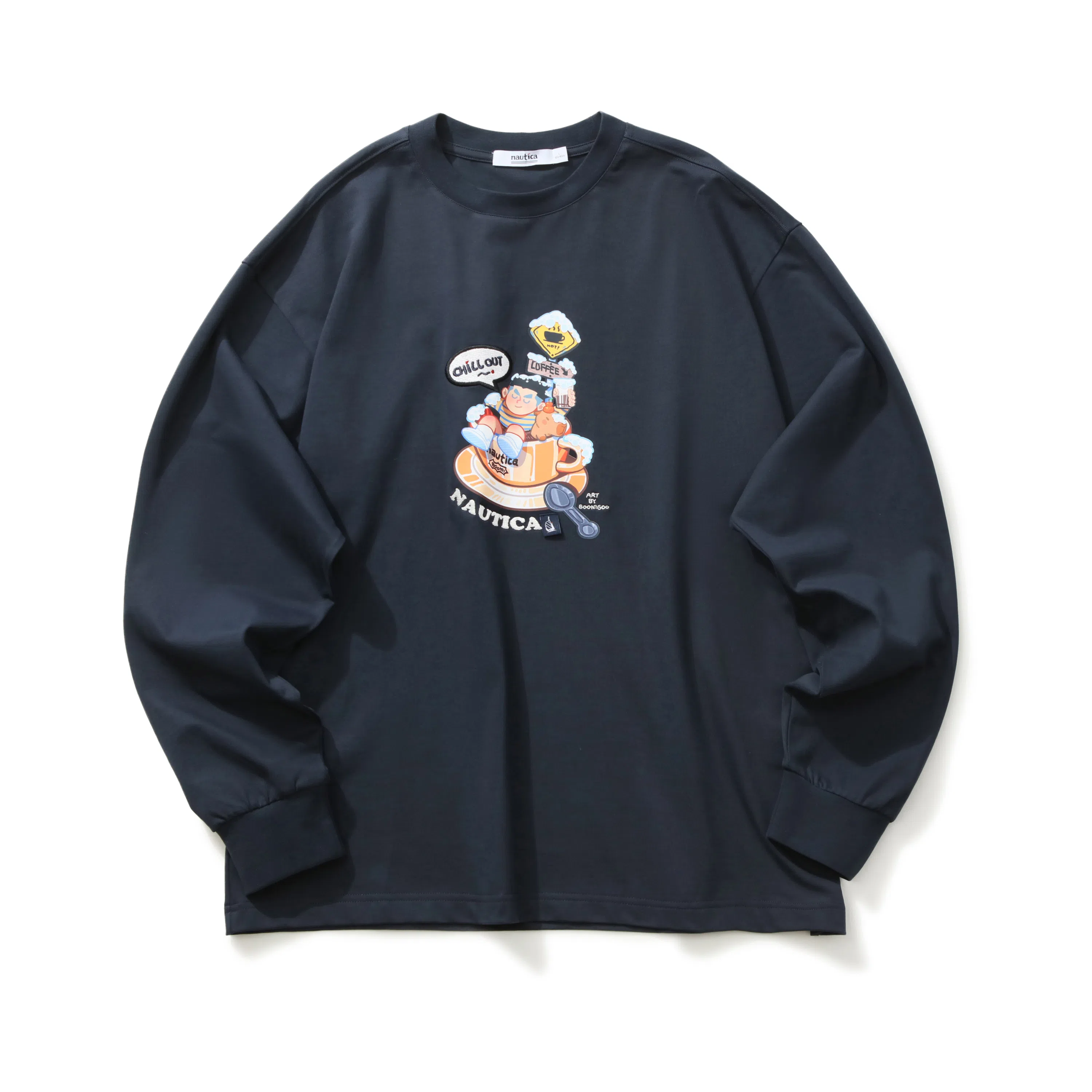 nautica white sail T